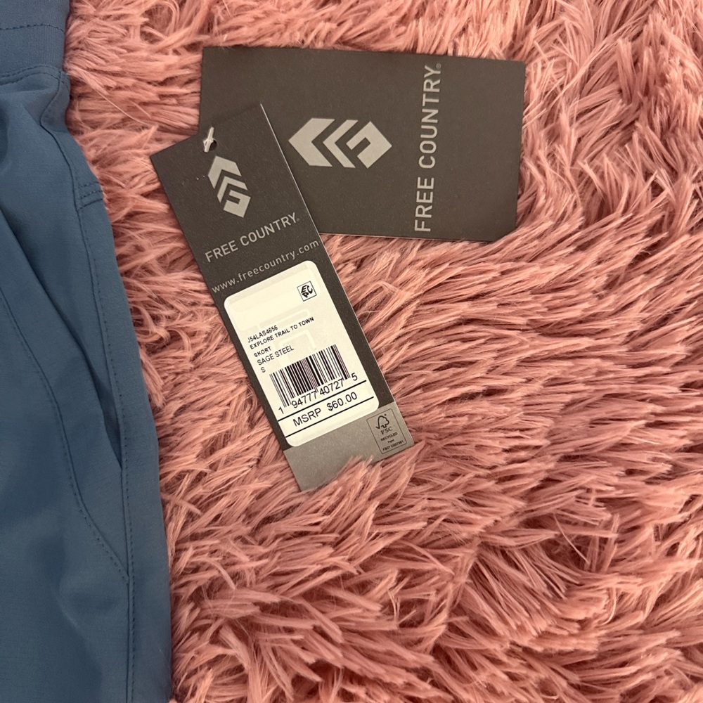 FREE COUNTRY Explore Trail to Town Blue Women's Skort - Picture 2 of 5